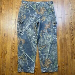 Vintage Mossy Oak Tree Camo Hunting Cargo Pants 42x30